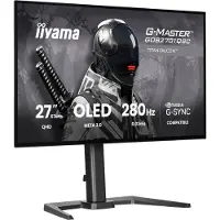 Iiyama GOB2701QSC-B1 G-Master Titan Falcon Gaming Monitor 27" OLED QHD 280Hz META 3.0 1500cd HDR USB HUB HAS PIVOT
