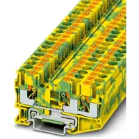 Phoenix Contact 3211498 Aardklem 8.2 mm Push-In-klem Groen, Geel 50 stuk(s) Piece