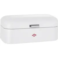 Wesco Grandy Broodtrommel | 10 Liter - Maat L | Metaal - Mat wit | Keukenopslag