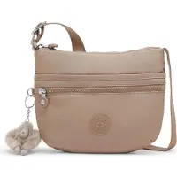 Kipling Schoudertas 'Arto S' donkerbeige