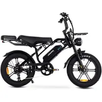 Velo Urban Vu20 Pro – Fatbike – 20 Inch – 60–80 Km Actieradius – Hydraulische Remmen – Led-verlichting Zwart