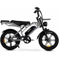 Velo Urban Vu20 Pro – Fatbike – 20 Inch – 60–80 Km Actieradius – Hydraulische Remmen – Led-verlichting Grijs
