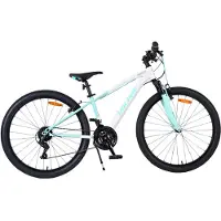 Volare Boost Kinderfiets - 26 inch - Wit Mintgroen - 21 versnellingen