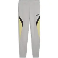 Puma Sportbroek geel / lichtgrijs / zwart