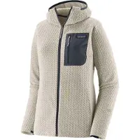 Patagonia R1 Air Full-Zip Hoody Dames (Maat - M, Kleur - Birch White)
