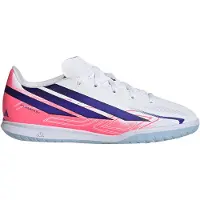 Adidas F50 Hyperfast Club Zaalvoetbalschoenen (IN) Kids Wit Paars Roze