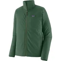 Patagonia - R1 Techface Jacket - Softshelljack L, groen/olijfgroen