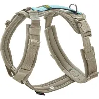 Hunter - Maldon 3.0 - Hondentuig M/L - Hals 57 – 98 cm, Bauch 60 – 91, greige /blauw