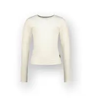 Vingino Meisjes T-shirt Icon rib longsleeve Meisje Wit 140