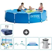 Intex Framezwembad, rond - 305x76 cm - 6-delig, model S20422