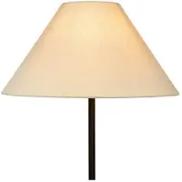 Atmooz Akiti vloerlamp – Ø 41 x H 141 cm – Wit – Lampenkap van linnen – Max. 60 W – E27 fitting