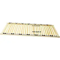 Coemo Lattenrost Basic Starr - Ergonomische 7-Zones Lattenbodem met 5-Fase Hardheidsverstelling, Duurzaam Beukenhout en Geschikt voor Alle Matrassen, 90 x 200 cm 28 latten