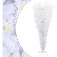 Syfax Kunstkerstboom met 150 LED Wit 120 cm PVC en staal