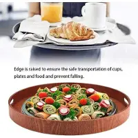 Famanu Rund houten tafel, 50 cm - Ideaal voor keuken en eetkamer
