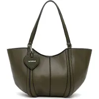 Emily & Noah Shopper E&N Levke ( 65730 ) - Dames handtassen - oliv 960