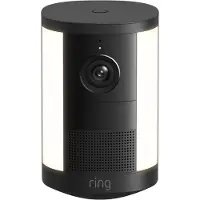 Ring Spotlight Camera 2e Generatie Batterij Zwart