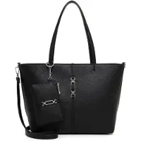 Emily & Noah Shopper 'E&N Lewe' zwart
