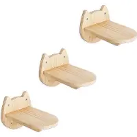 Famanu Kattenleider Wandset, 3-delig - Kattenspeelgoed voor binnenshuis klimmen