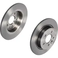 Brembo 08-13 Volvo C30/06-13 C70/04-11 S40/05-11 V50 Rear Premium UV Coated OE Equivalent Rotor