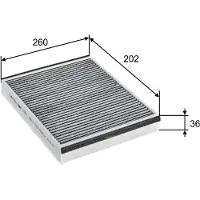 Valeo 715757 Interieurfilter