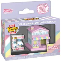 Funko POP! Bitty POP! Stadscollectie: Cinnamoroll & Café, vinylfiguren, Sanrio
