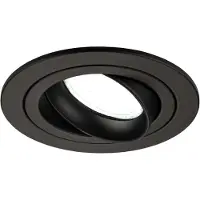 LEDVION - LED Inbouwspot Tokyo - Zwart - Dimbaar - 3W - 6500K - Ø92 mm