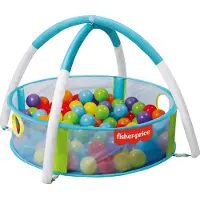 Sonstige Verlage Fisher Price - Ballenbak met boog - 25 ballen inbegrepen - diameter 72 centimeter -speelfunctie ter ontwikkeling oog hand coordinatie