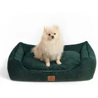 Peluvio Hirado – Hondenmand met Hoge Randen – Maat S – Comfortabel & Antislip – Wasbare Hoes – Geborgenheid voor Honden van Alle Leeftijden