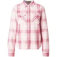 Superdry Blouse framboos / wit