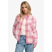 Superdry Blouse framboos / wit
