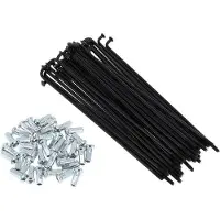 OEM Fietsspaak, 12G, 134 mm lengte, zwart, carbonstaal