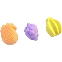 Gistuch Kauwspelletje voor huisdieren, voor het slijten van tanden, steen voor hamsters, papegaaien, konijnen, chinchilla's en eekhoorns (fruit).