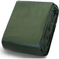 OEM Waterdichte en duurzame polyzeil afdekking, geschikt voor daken, campings, terrassen, zwembaden en boten - groen - 180 g/m² - 5 m x 6 m