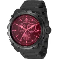 Invicta Coalition Forces 49203 Herenhorloge - Quartz Uurwerk - Roestvrij Staal met Roze Wijzerplaat - 50 mm
