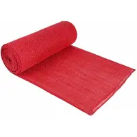 vidaXL Jute Roll 100 x 2500 cm Rood