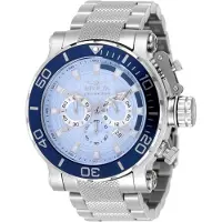 Invicta Coalition Forces 50226 Herenhorloge - Quartz Uurwerk - Roestvrij Staal met Blauwe Wijzerplaat - 52 mm