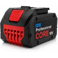 Vareonix 18V 10,0Ah accu, compatibel met Bosch Professional ProCORE 18V – Lithium-ion accu met hoge prestaties en LED-indicator voor de laadstatus – Vervangende accu voor 18V 10,0AH
