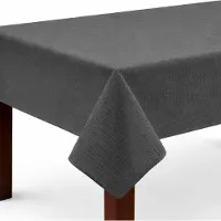 BC-Agentur Tafelkleed voor buiten, zacht schuim, 130x220 cm - Anthraciet