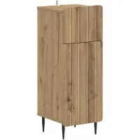 vidaXL 3-delig badkamerkast set ZWOLLE Artisanaal eiken Bewerkt hout