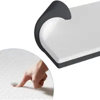 Peviasot traagschuimmatras, 180x200 cm, H3, 16 cm hoog, met afneembare, wasbare hoes, wit-grijs