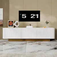 Sonstiges TV-meubel met 3 deuren, wit, 170x40x47 cm, MDF