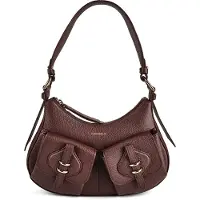 Coccinelle Mavery Schoudertas Leder 29 cm - Dames - berry
