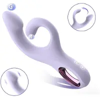 Sex HD - clitorale G-punt vibrator met hendel (paars)