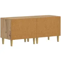 vidaXL Tv-meubel Artisanaal eiken Bewerkt hout