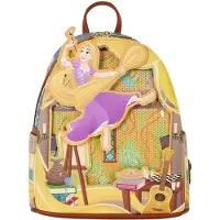 Loungefly Disney Tangled Rapunzel Glow Pin Trader Mini Backpack - Disney Prinses / Princess princes Rugzak