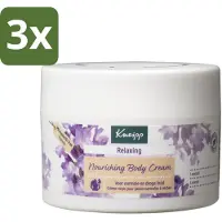 Kneipp - Body crème - Relaxing - Lavendel - Rustgevende geur - 200 ml - Bulkverpakking - 3 stuks