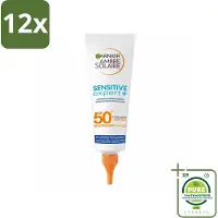 Garnier - Ambre Solaire - Zonnebrandserum - Sensitive Expert - SPF 50+ - 125 ml - Voordeelverpakking - 12 stuks - Zonbescherming - Zonnebrand