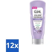 Guhl - Conditioner - Hyaluron+ verzorging - 200 ml - Voordeelverpakking - 12 stuks