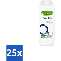 Neutral - Douchegel - Gevoelige huid - Parfumvrij - 250 ml - Bulkverpakking - 25 stuks