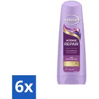 Andrélon 6 x – Conditioner – Intense Repair – 200 ml - Haar Herstellen - Haar Beschermen - Haar Versterken - Keratine - Haar Schade